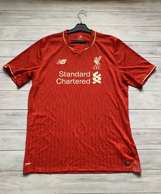 Liverpool 2015 - 2016 Home football shirt jersey New Balance size