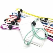 Stretchy Elastic Lanyard Mask Holder Lanyard Mask Kids Quality Lanyard 10PCS Mix