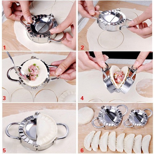 New Stainless Steel Ravioli Mould Dumpling Maker Wrapper Pierogie Pie Crimper... - Picture 6 of 9