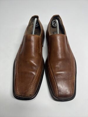 Stacy Adams Shoes Mens 9 Hillman Loafers 24199-03 Brown  display picture 3