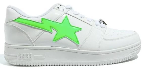 A Bathing Ape Bapesta Low M2 White for sale | eBay