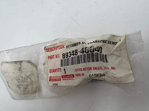 2016-20 LEXUS RX350 RX450H BUMPER RETAINER ULTRASONOC SENSOR NEW OEM 89348-48040 - Picture 3 of 3