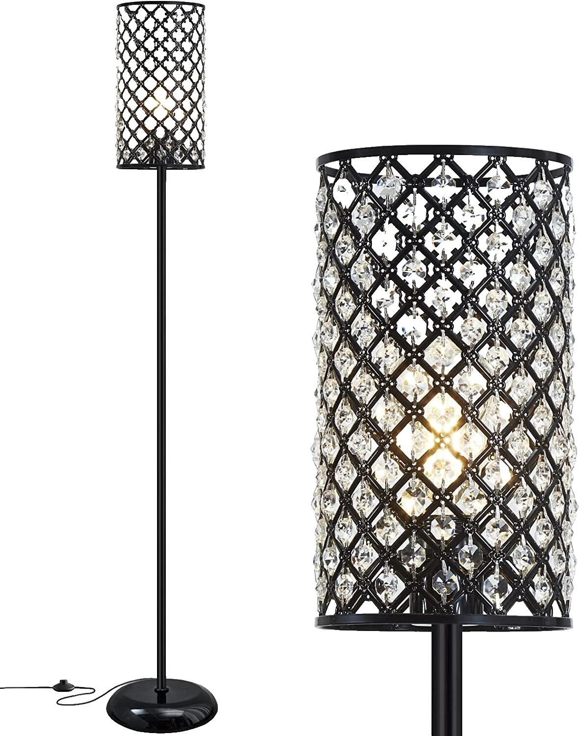 Luces de Suelo de aluminio Negro