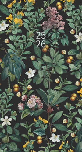 Botanical Nature 2-Year 2025-26 3.5" x 6.5" Monthly Pocket Planner