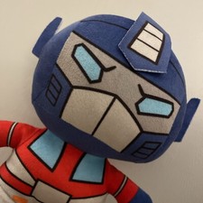 Hasbro Stuffed Toy Factory Transformers Optimus Prime 2018 Multi Color Plush 11  
