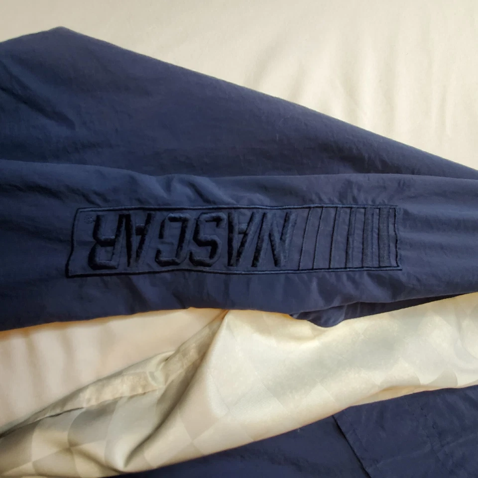 Chase Authentics Jacker #2 Nascar Cremallera Completa Azul Y Blanco Oxidado Wallace 24Wx28L Foto 2 de 4