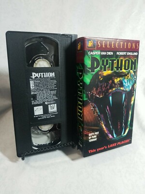 Python - Frayne Rosenoff, Robert Englund, Casper Van Dien HORROR VHS