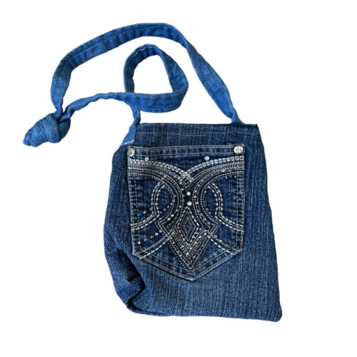 Y2k jean bag with - Gem