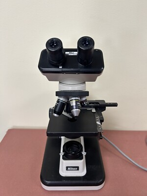 Nikon Alphaphot-2 YS2-H Professional Microscope w/ 4 Objectives 
