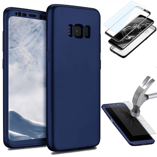 ETUI COQUE 360 PROTECTION + FILM PROTECTEUR pour Samsung Note 8 9 S8/Plus/S9/S10 - Photo 9/12