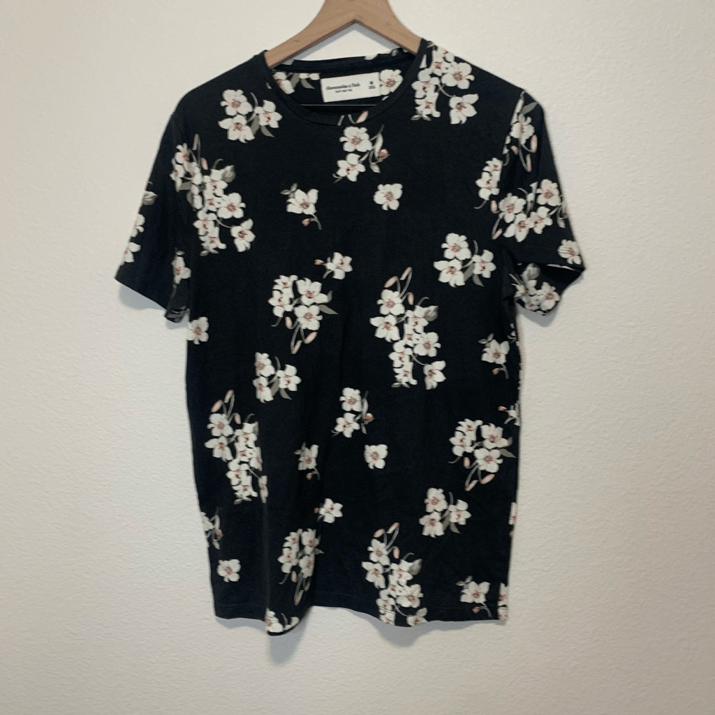 Abercrombie and fitch floral soft tshirt - image 1