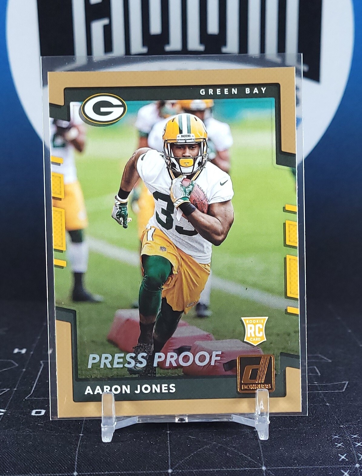 2017 Donruss Press Proof Bronze 385 Aaron Jones Rookie Packers