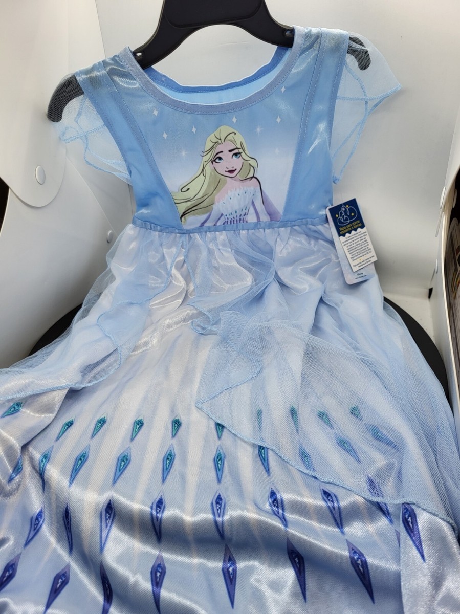 Disney Frozen Elsa Dress-up Nightgown Toddler Girl's Fantasy Blue Brand New | eBay Disney Frozen Elsa Dress-up Nightgown Toddler Girl's Fantasy Blue Brand New | eBay