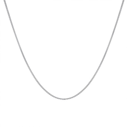925 Sterling Silver Necklace Chain Popcorn 1.5mm thick Various lengths - Picture 4 of 7