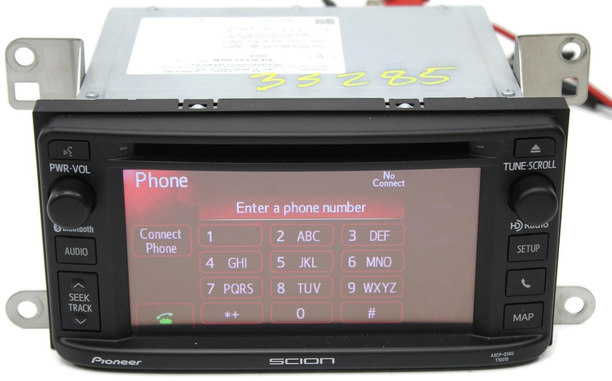 2011-2015 Scion TC T10015 Radio Stereo Cd Player PT546-00140-BU