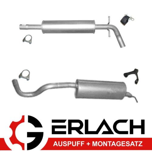 Exhaust system for Seat Toledo Skoda Rapid 1.4 TSI exhaust 7641 - Picture 1 of 1