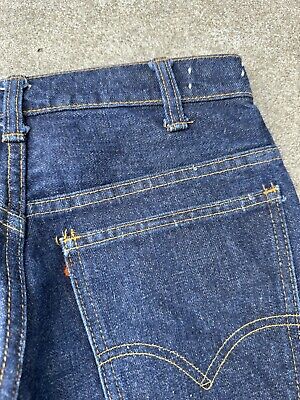 Vintage 70's Levi's 646 Orange Tab Bellbottom Flare Dark Vintage 70's Levi's 646 Orange Tab Bellbottom Flare Dark