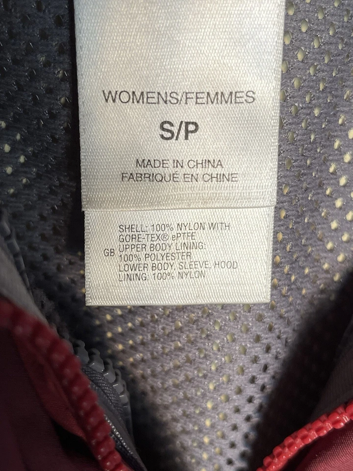Vintage North Face Jacket Womens S/P Full ZIp Gore Tex Hoodie Windbreaker - Image 3 of 4