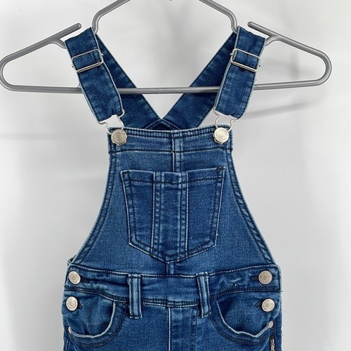 Silver Jeans overalls stretch denim stretch slim leg country play school sz 6 - Picture 5 of 12