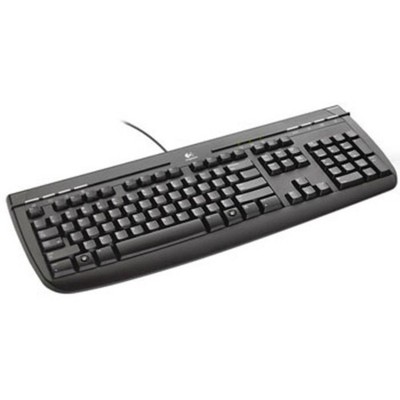 Tastatur Logitech Internet 350 Keyboard USB Schwarz Multimedia guter Zustand Top