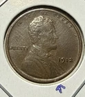 1912 Wheat Penny AU+ Details  High Grade w/contact mark. 14.70