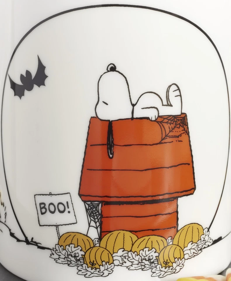Кофейные кружки, PEANUTS The Great Pumpkin 11 унций кружки набор из 4, в ассортименте, фарфор... - Изображение 4 из 4