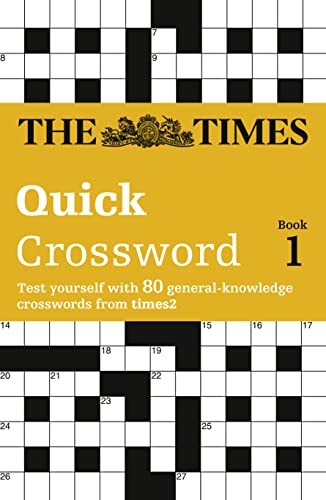The Times Quick Crossword Book 1: Bk. 1,The Times Mind Games