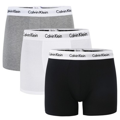 3er Pack CALVIN KLEIN Boxer Briefs Cotton Stretch Boxershorts NB1770A-MP1