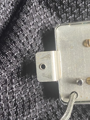 Gibson Patent Number Pickups Pair Chrome 1960s - Picture 6 of 14