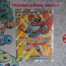 Incineroar EX 187/162 Holo Ultra Rare S & V Temporal Forces Pokemon Card