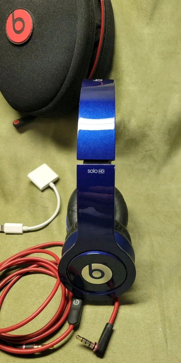 Beats by Dr. Dre Solo HD Blue Headphones for sale - eBay