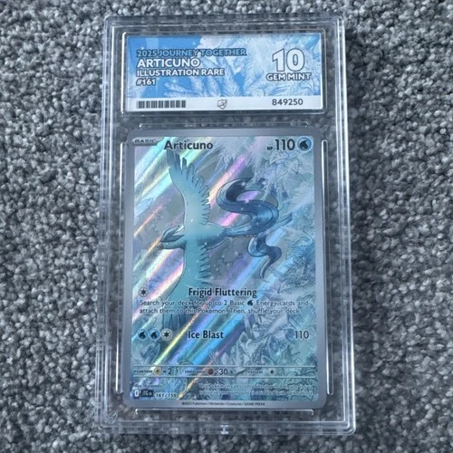 Articuno (Illustration Rare) - 161/159 - Journey Together - ACE 10 Gem Mint