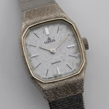 LORUS V235-5260 Two-Hand Quartz Analog Women's Watch New Battery