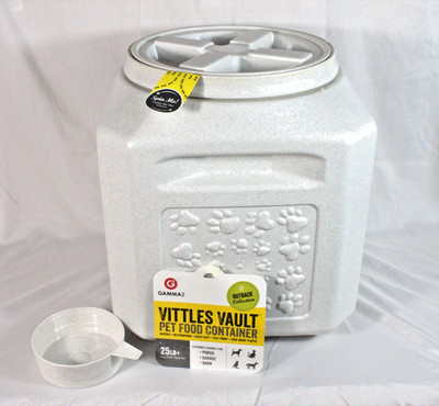 Gamma2 Vittles Vault Pet Food Storage Container Sealed Dog and Cat Food Storage