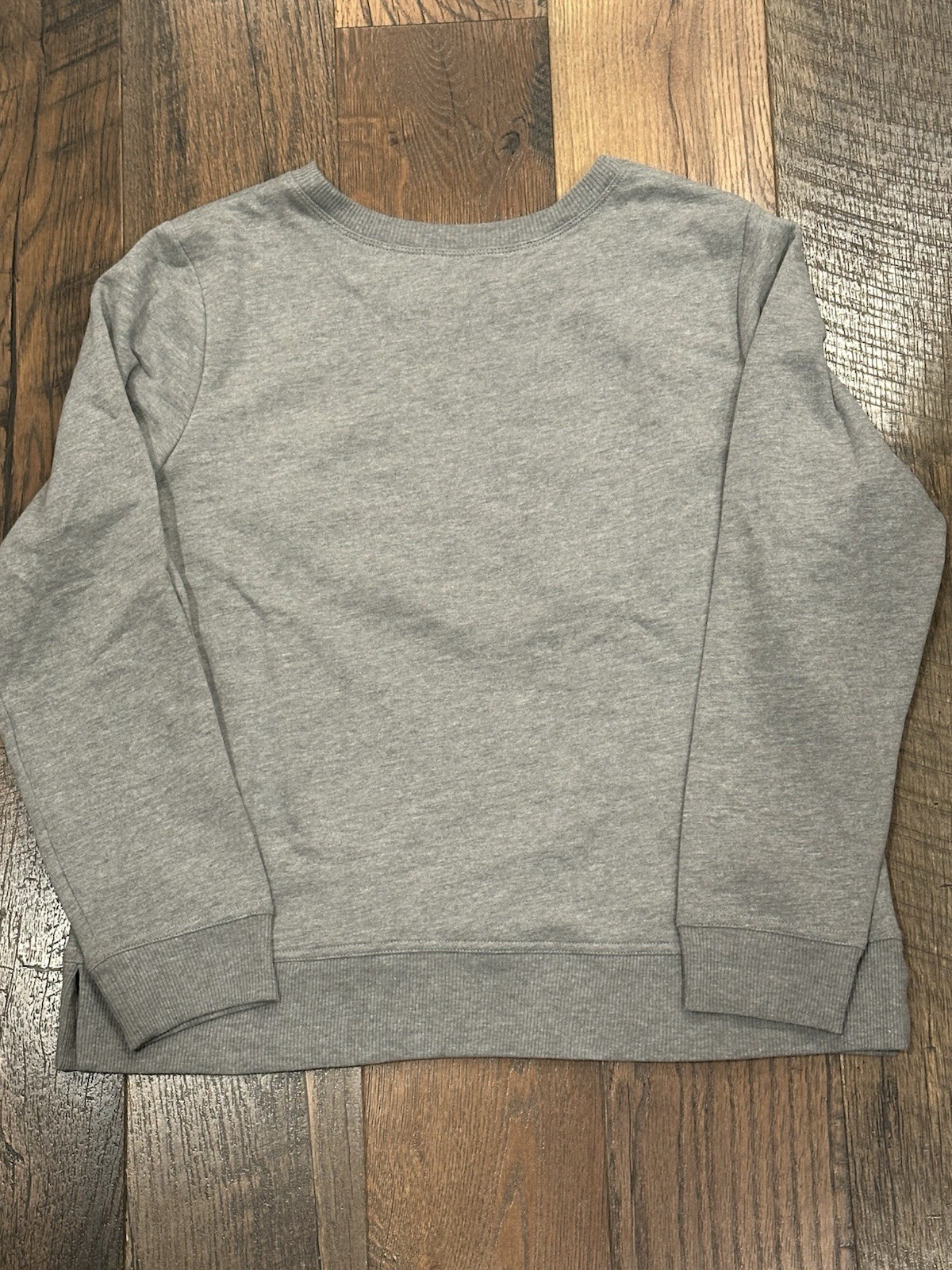 Women's GAP Gray Pullover Crew Neck Sweatshirt Si… - image 6