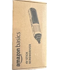 4V Cordless Stick Screwdriver & 10-Piece Bit Set with USB Cable NEW SEALED