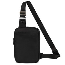 Sling Bag for Men, RFID Anti-Theft Crossbody Bag, Black, 1.0S