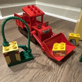 Lego Duplo Bob the Builder 3276 Muck and Scoop incomplete Very Good Condition 