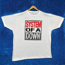 System of a Down Demo Tapes Spell Out Nu Metal Band Tee XXL