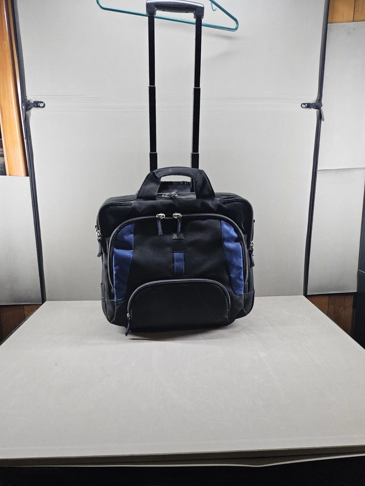 Bolsa de viaje/laptop Case Logic VNM-217 17 pulgadas con detalles azules y negros Foto 2 de 4