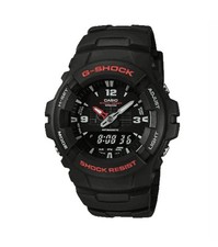 CASIO G-Shock Classic Combination Watch - G-100-1BVMUR 
