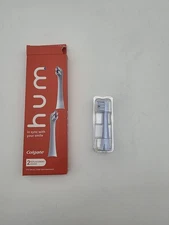 1 Pack Hum by Colgate Replacement Toothbrush Heads, Blue