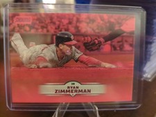 2025 Topps Stadium Club Ryan Zimmerman Pink Foil