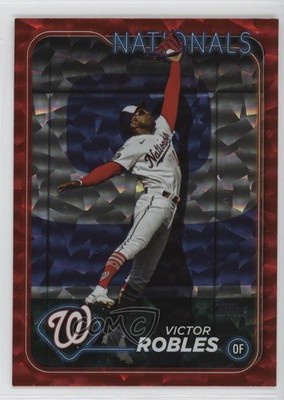2024 Topps Series 2 Red Foil 64/199 Victor Robles #412 5iu