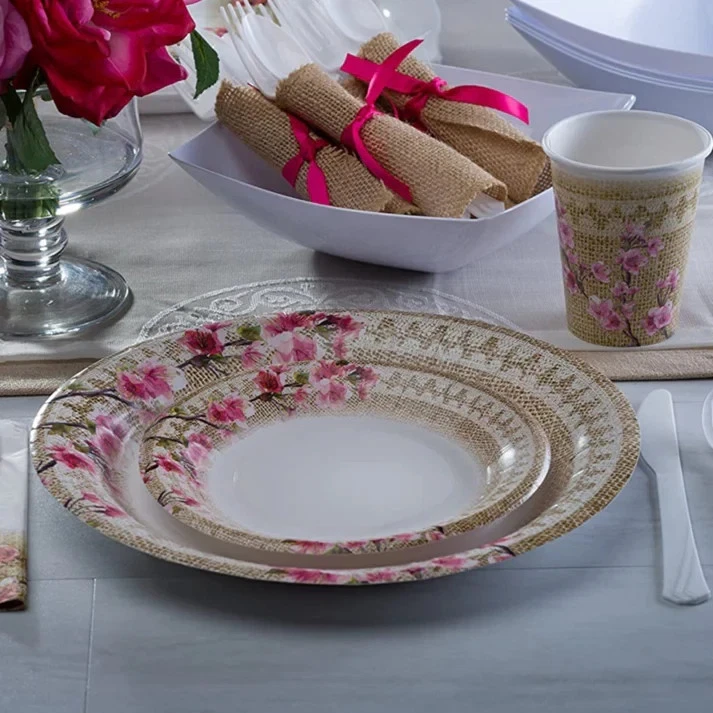 Cuchillos de plástico de peso pesado Hanna K. Signature estuche transparente 1224 CT para eventos Foto 3 de 4