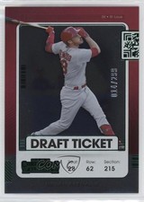 2021 Panini Contenders Draft Ticket Green 14/299 Nolan Arenado #51 2s2