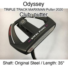 Odyssey TRIPLE TRACK MARXMAN Putter 2020 putter Putter 35" Original Steel Right-