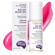 Glow Serum Cream with 3 Kojic Acid 5 Niacinamide 1 Alpha Arbutin 50 ml