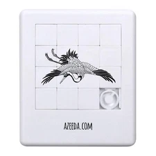 'Japanese Crane Bird' Sliding Puzzle (PZ00031747)