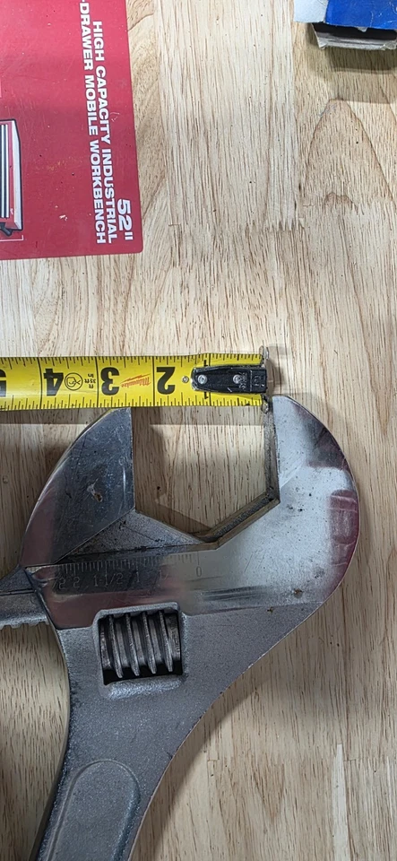 Llave ajustable Crescent Crestoloy 24 pulgadas resistente hecha en EE. UU. Foto 3 de 4